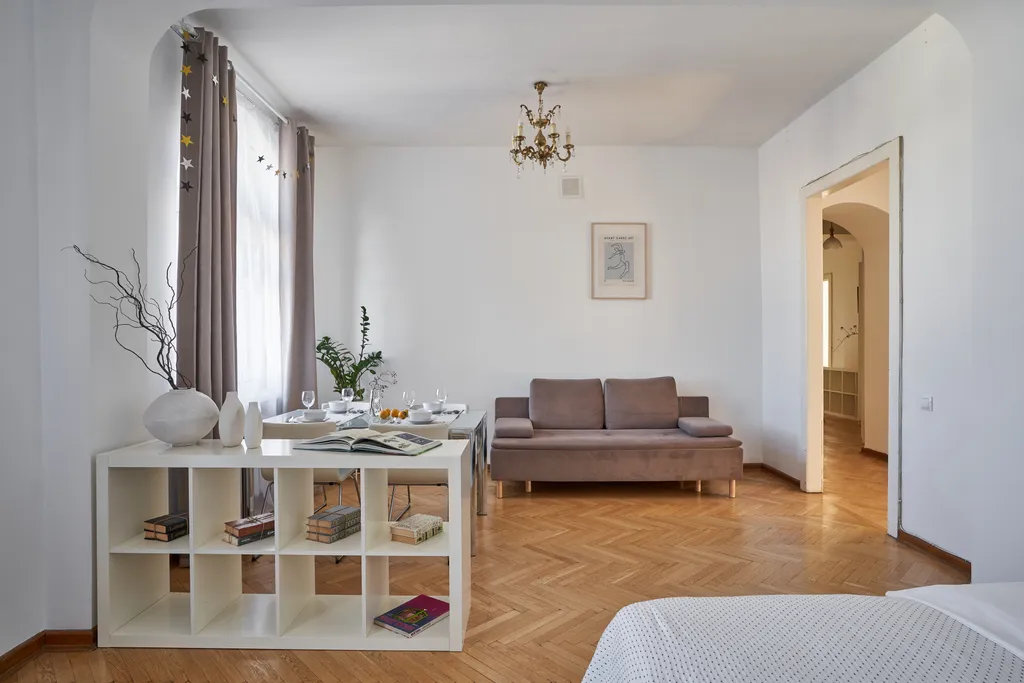 Квартира Просторная квартира с красивым видом на Тверской, 5 минут до Кремля — Москва