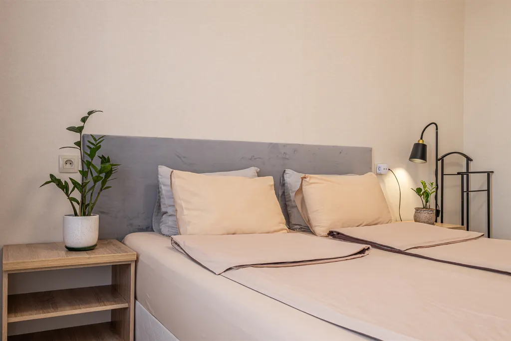 Квартира в центре с видом на лес.