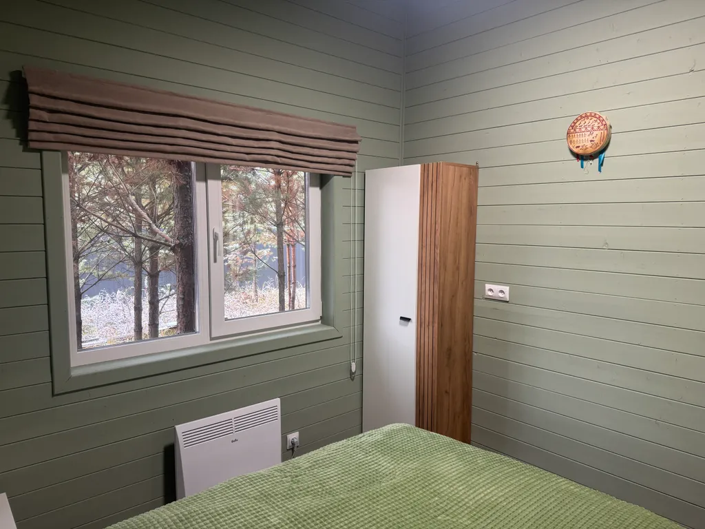 Уютный домик барн хаус в лесу с баней