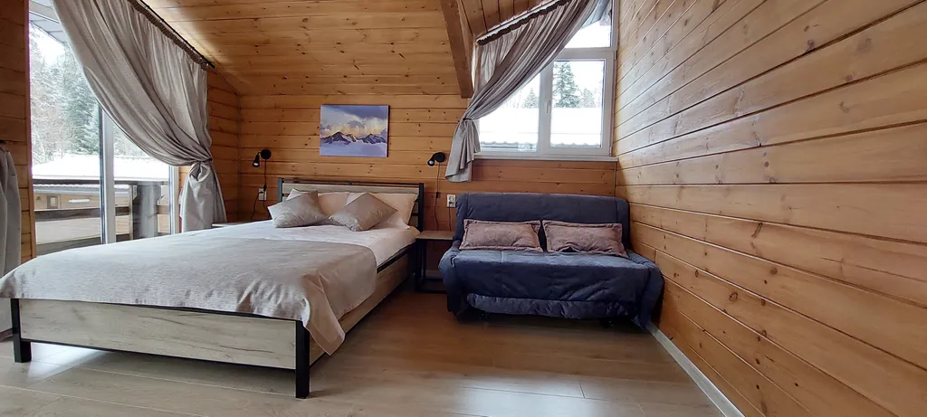 Семейное шале с видом на горы