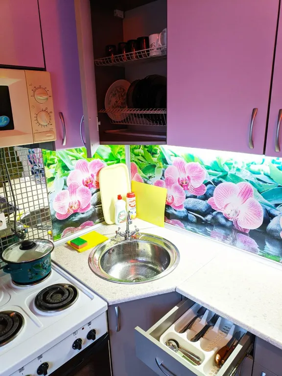 Уютная квартира-студия в спальном районе города