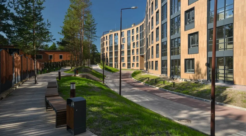 Апартамент на берегу моря в ЖК Светлый мир внутри