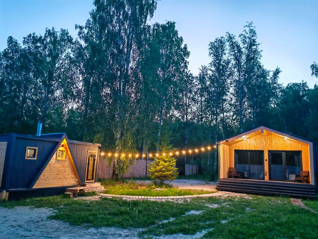 Барн-хаус у леса