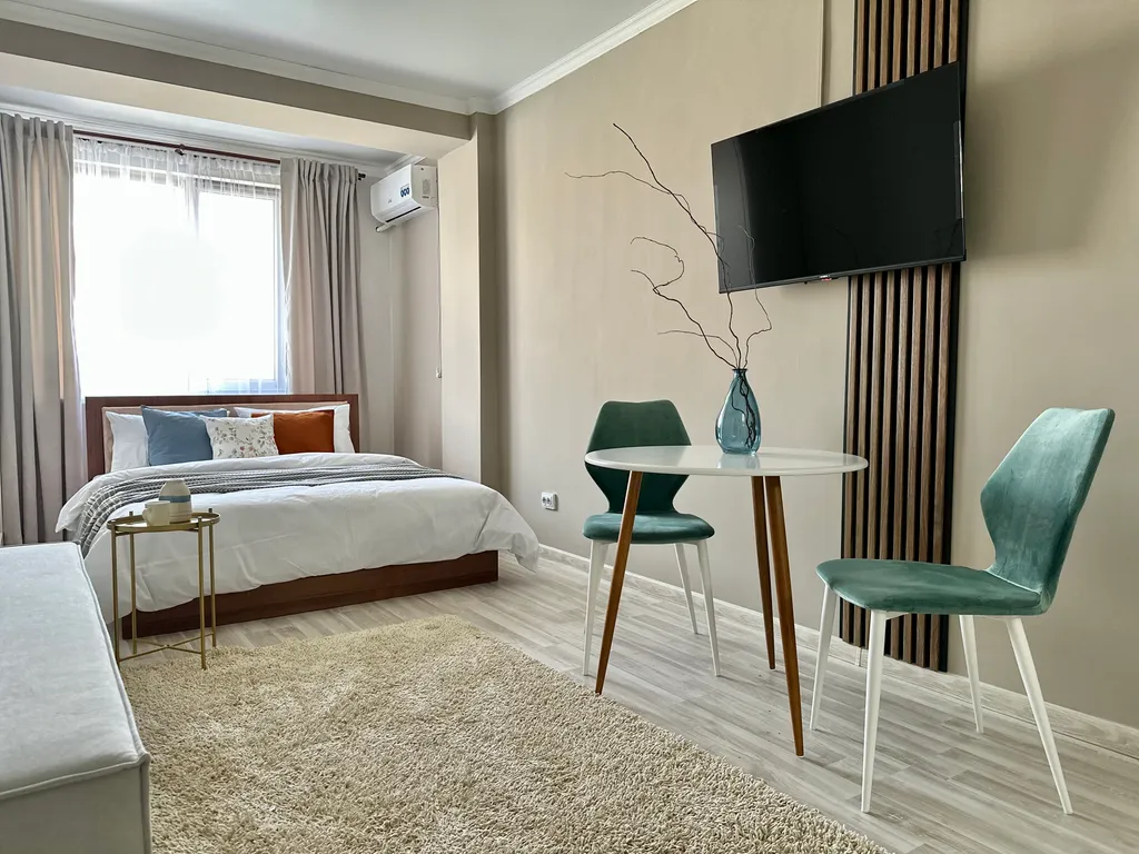 Квартира Студия Оазис с видом на Коктобе — аренда посуточно в Алматы