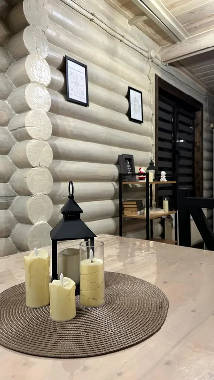 Дача из сруба в Барзикау рядом с Верхним Фиагдоном с бассейном