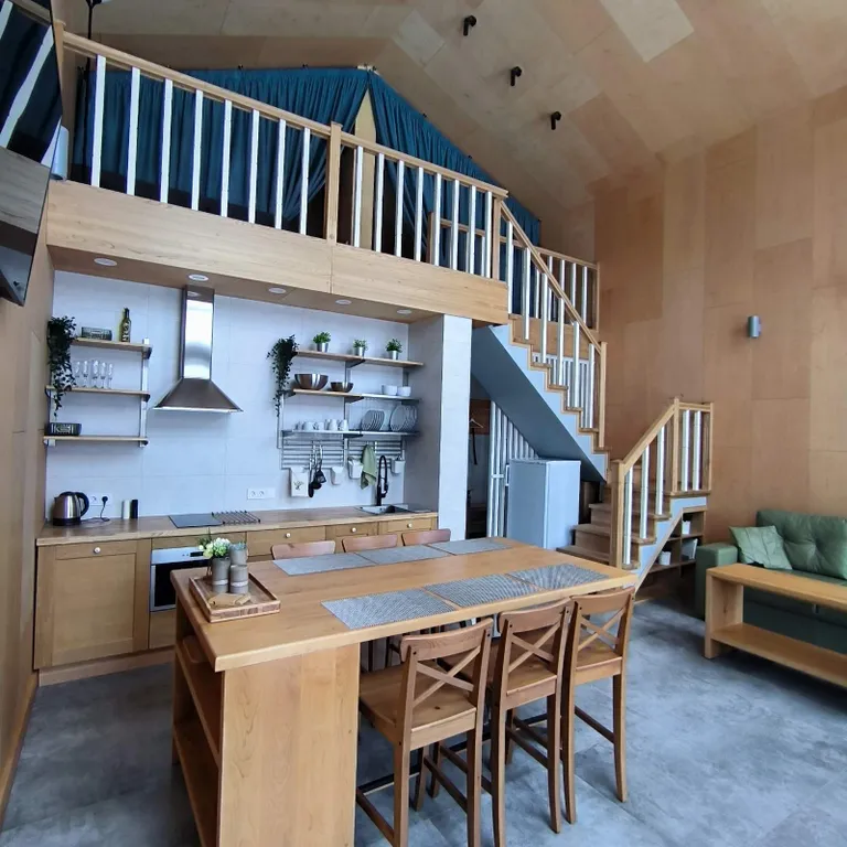 Гостевой дом с баней на дровах