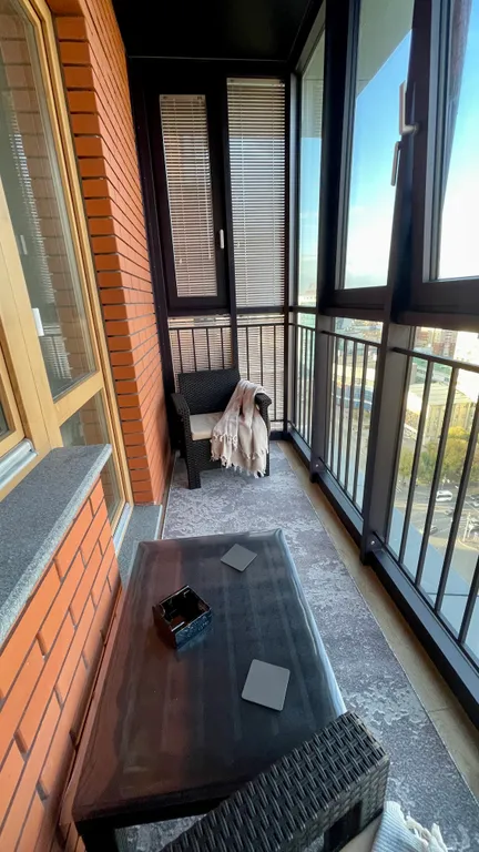 Уютная квартира в жк fiftyfifty с шикарным панорамным видом