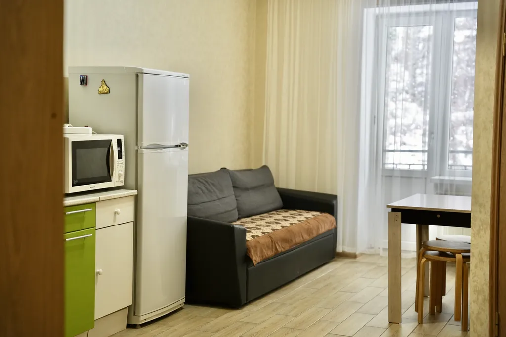 Аппартаменты в горах Домбая с видом на горы