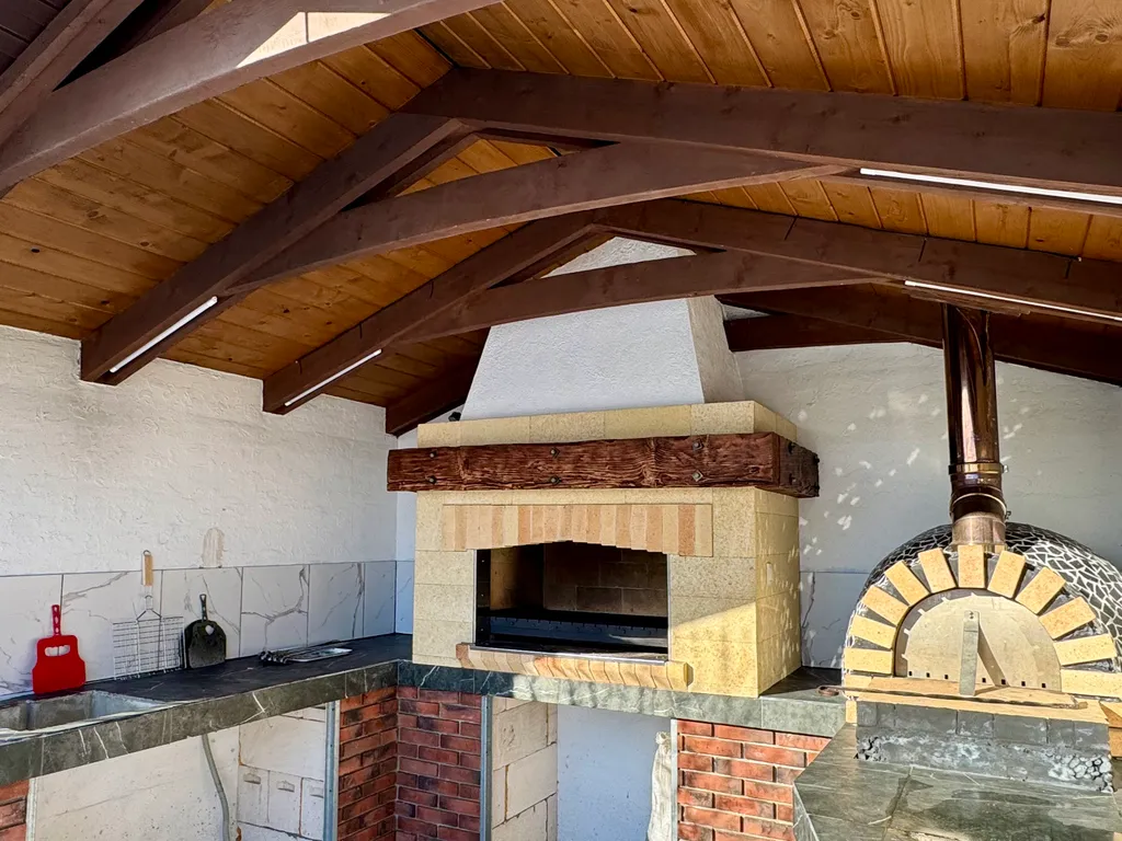 Коттедж Дом с камином, где можно приготовить пиццу в печи. Красное Село — Красное Село