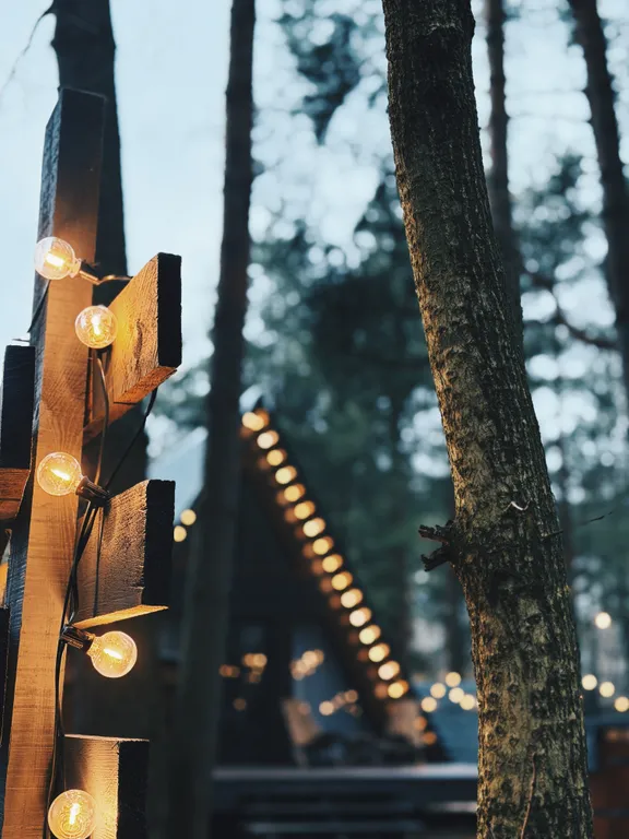 Белый а-фрейм