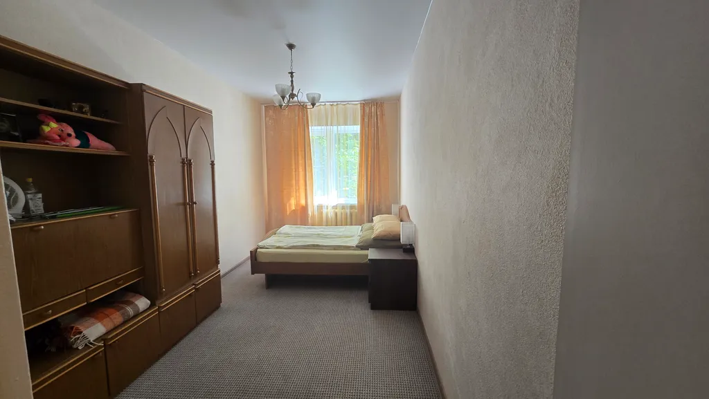 Спокойная двухкомнатная квартира на 1 этаже