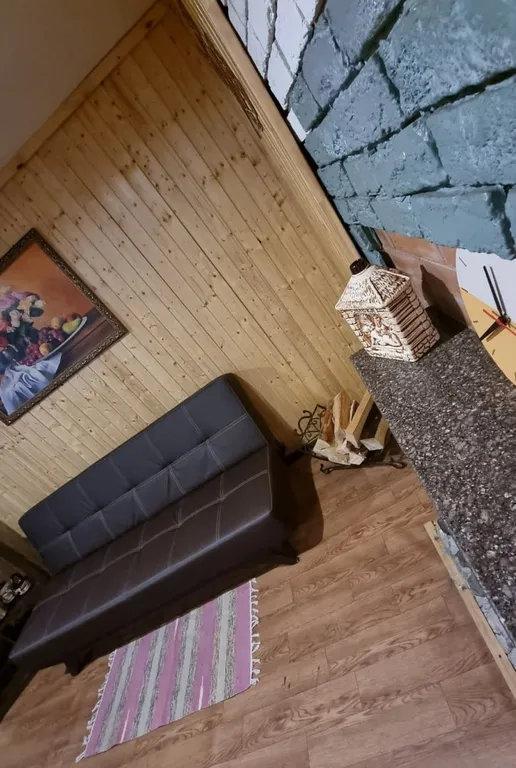 Дом с баней на дровах