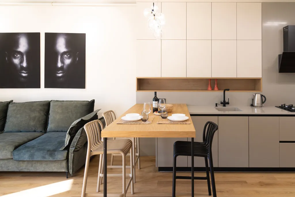 Апартамент с видом на реку в ЖК Рыбная деревня