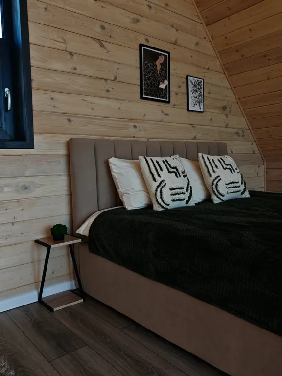 С дровяной сауной и видом на лес и закаты