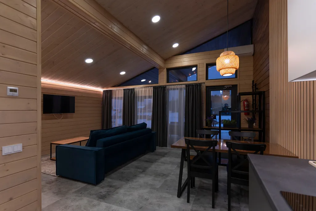 Коттедж 75 м2 на береговой линии бухты Выборгского залива