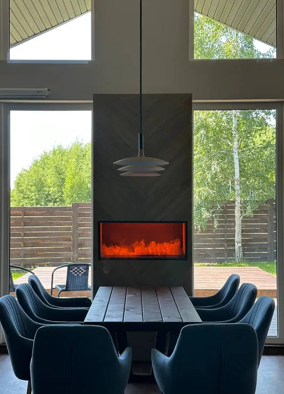 Дизайнерский коттедж на берегу обского моря