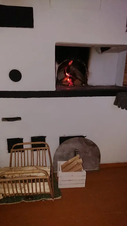 Настоящий деревенский домик в Карелии