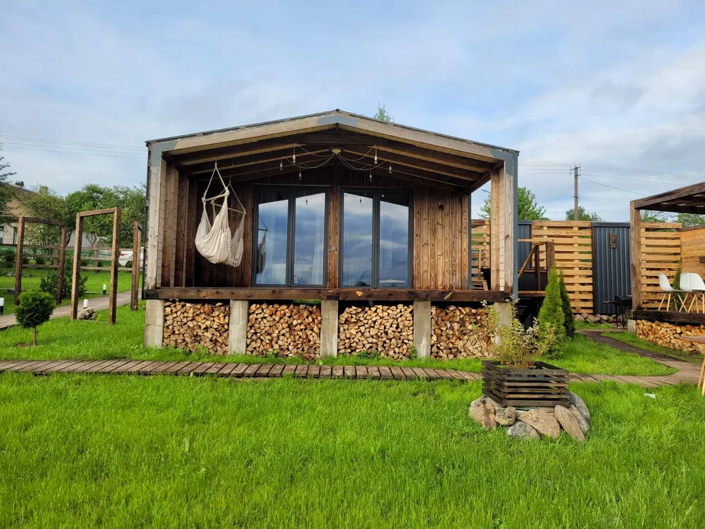 Дом с сибирским банным чаном