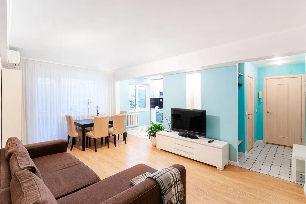 2-комнатная квартира в центре города