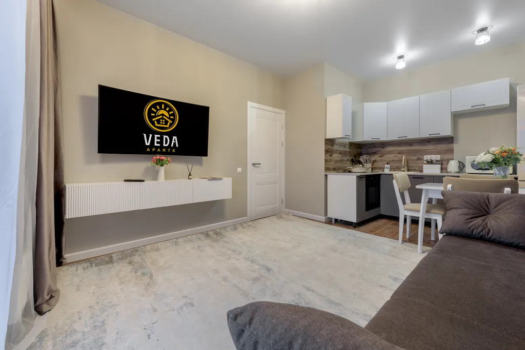 Квартира Квартира VEDA Aparts с видом на залив до 4-х гостей — Санкт-Петербург