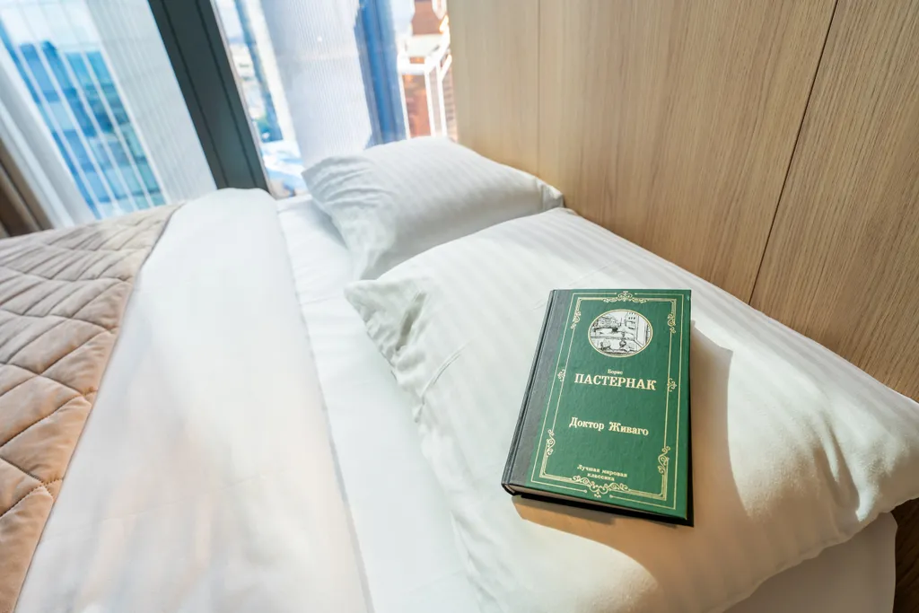 Уютная студия с видом на башни