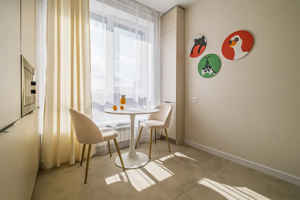 Теплая атмосферная квартира