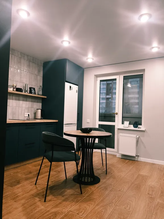 Studio apartment with designer renovation in the center of Pervomayska