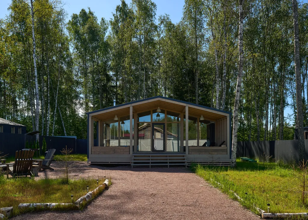 Коттедж Дом Лахта с  баней на дровах — аренда посуточно в Сертолово