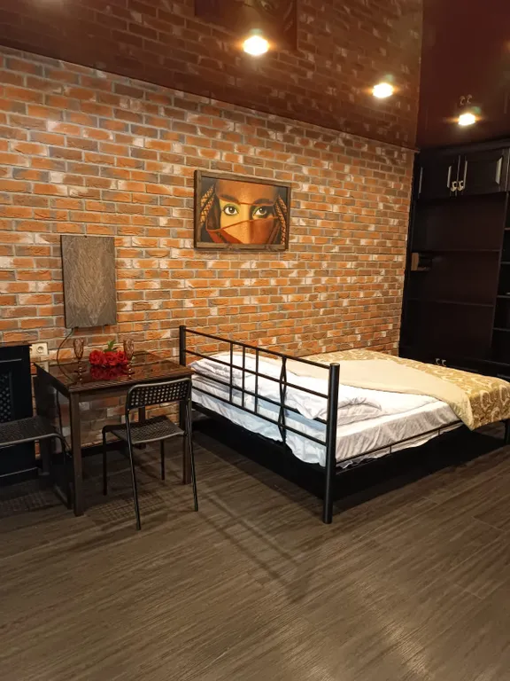 Квартира-студия с мангальной зоной