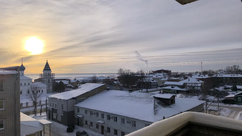 Квартира с видом на озеро