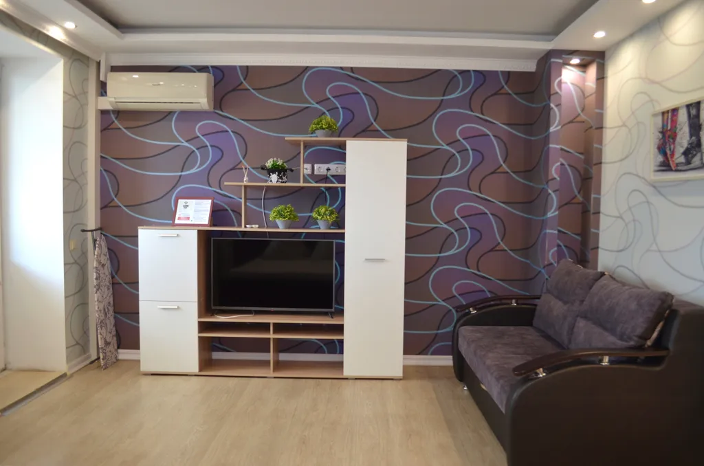 Современная и стильная квартира с кондиционером в центре