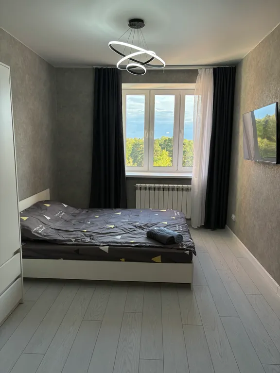 Квартира с видом на пруд и лес