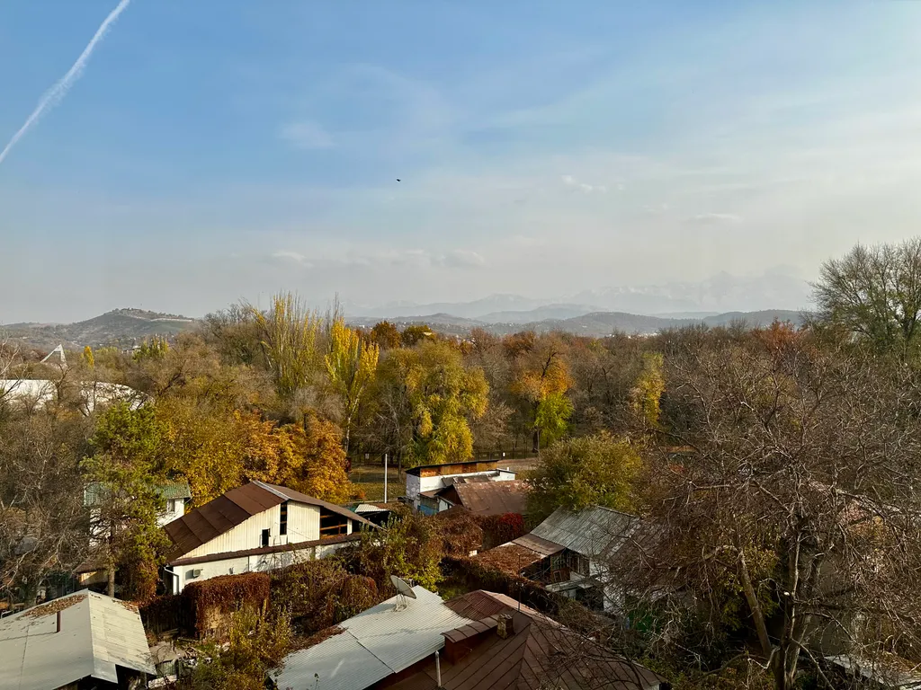 Студия с видом на горы у входа в Центральный парк