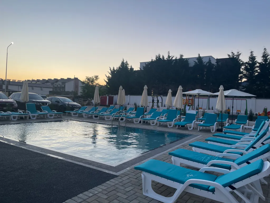 Квартира Уютные апартаменты с видом на море, с бассейном — Анапа