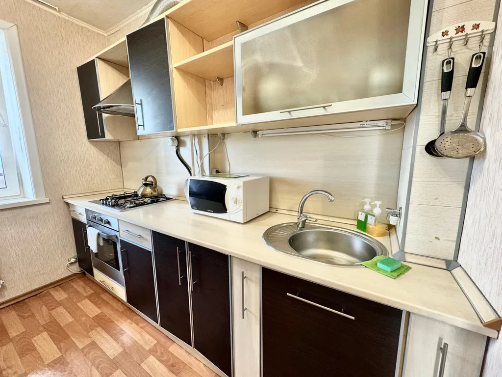 Однокомнатная квартира улучшенной планировки с видом на лес