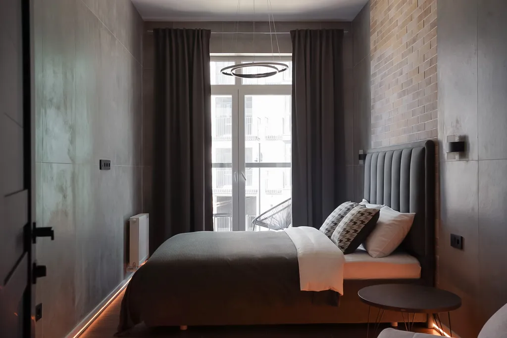 Квартира Просторная лофт-евродвушка Городской Лофт c балконом на набережной — аренда посуточно в Калининград