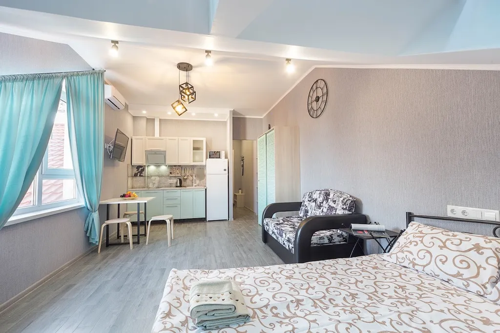 Квартира Апартаменты с видом на море в ЖК Лазурный 18 — аренда посуточно в Геленджик