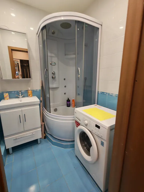 Квартира с кухней-гостиной рядом с озером Разлив