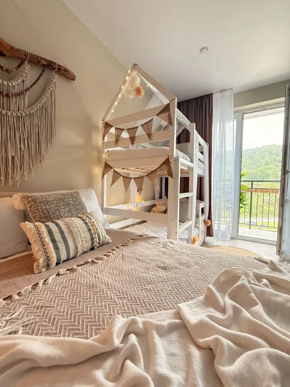 Новые уютные апартаменты для отдыха с детьми