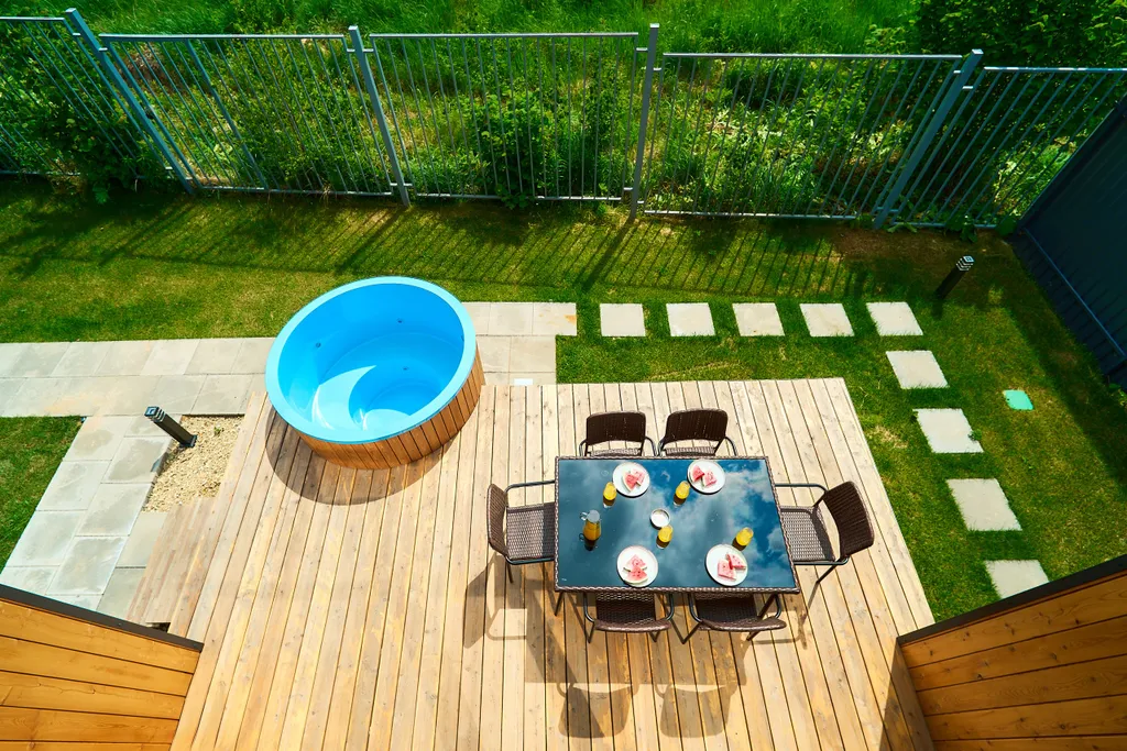 Коттедж Барнхаус с баней, видом на лес — Истра