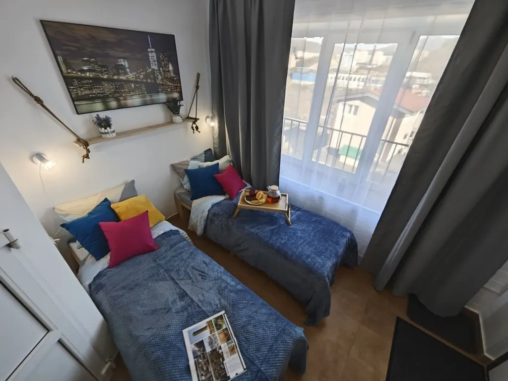 Прекрасная студия с новым ремонтом на двоих гостей