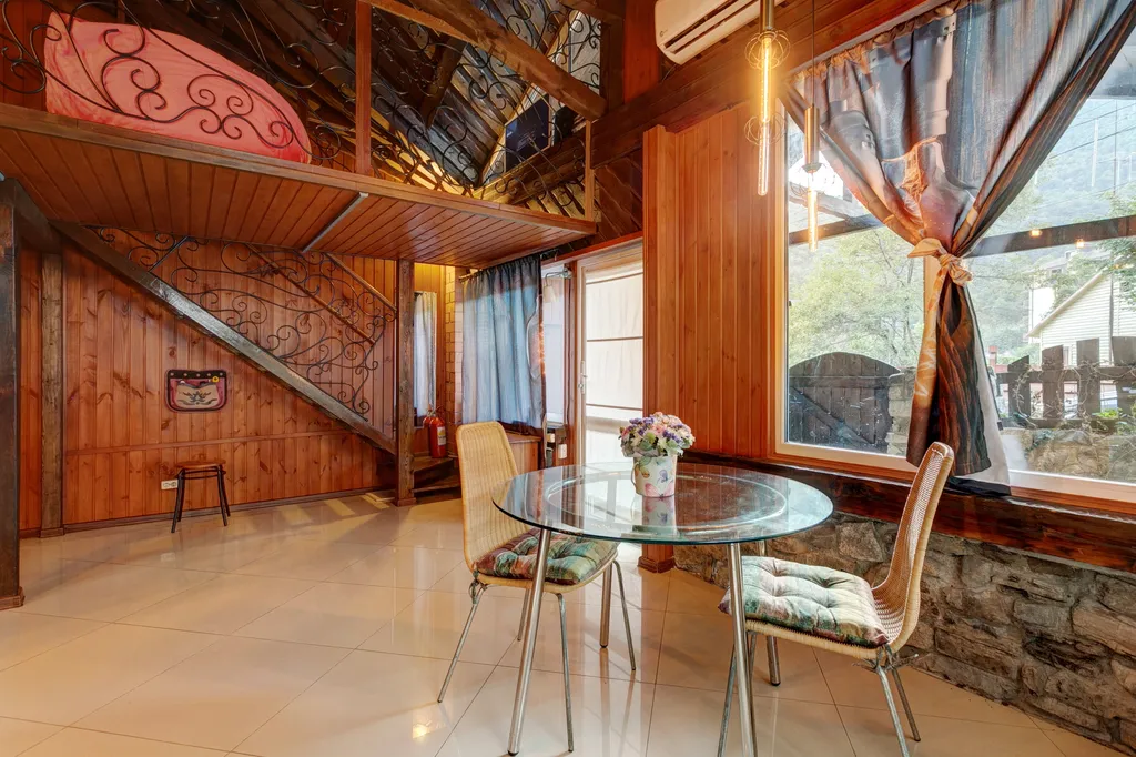 Шале с камином