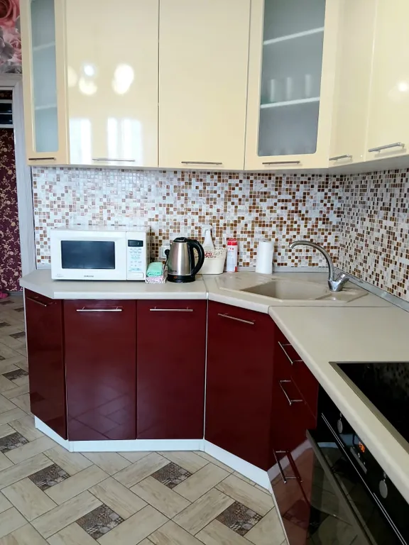 Квартира с видом на город, в центре левого берега