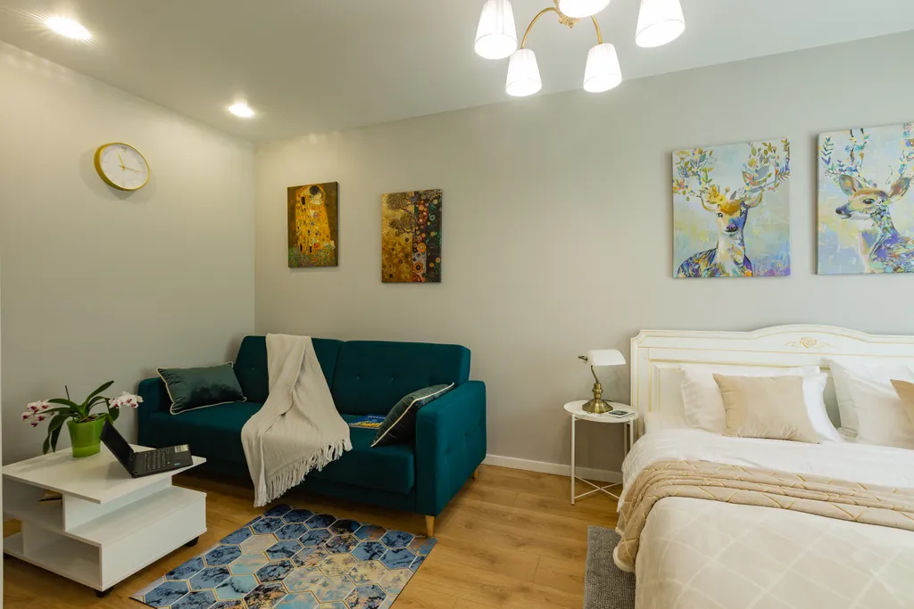 Светлые и романтичные апартаменты в самом центре