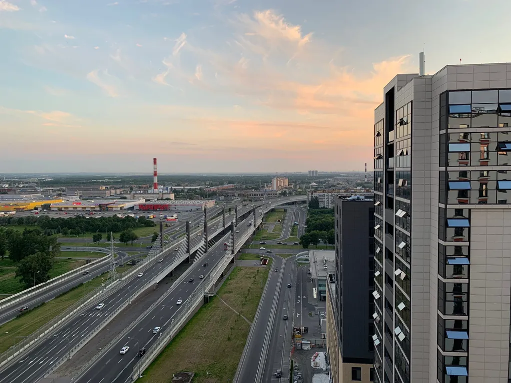 Квартира Квартира Студия с видом, который захватывает дух — Санкт-Петербург