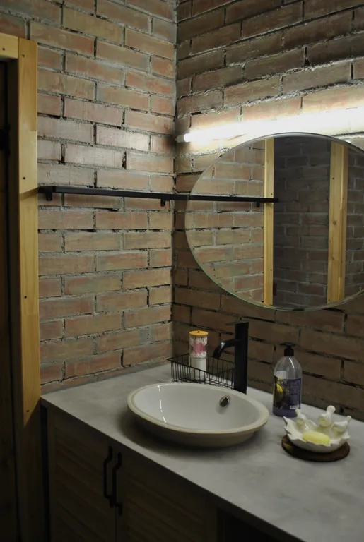 Эколофт с камином, мангалом, парковкой и отдельным входом в центре