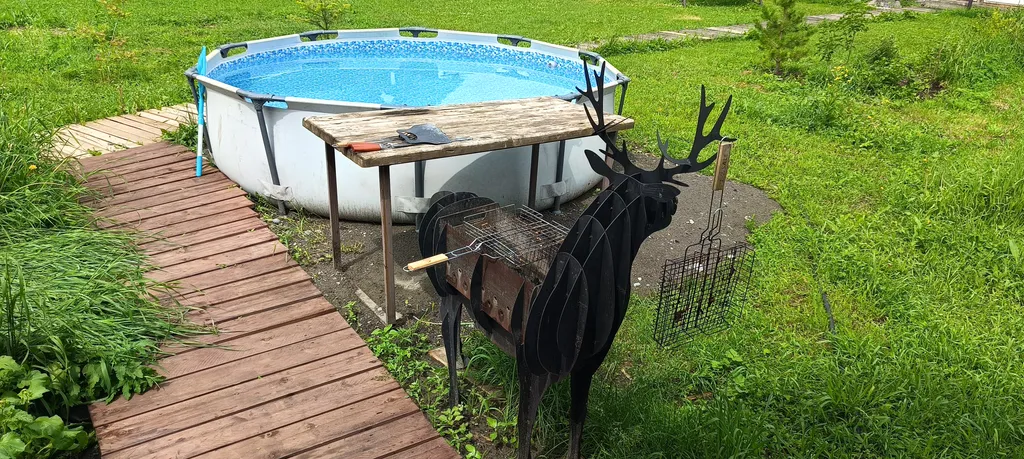 Домик среди гор