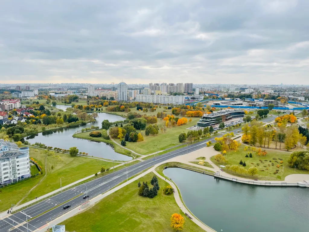 Квартира Маяк Минска. 24 этаж. Новая дизайнерская квартира. — Минск