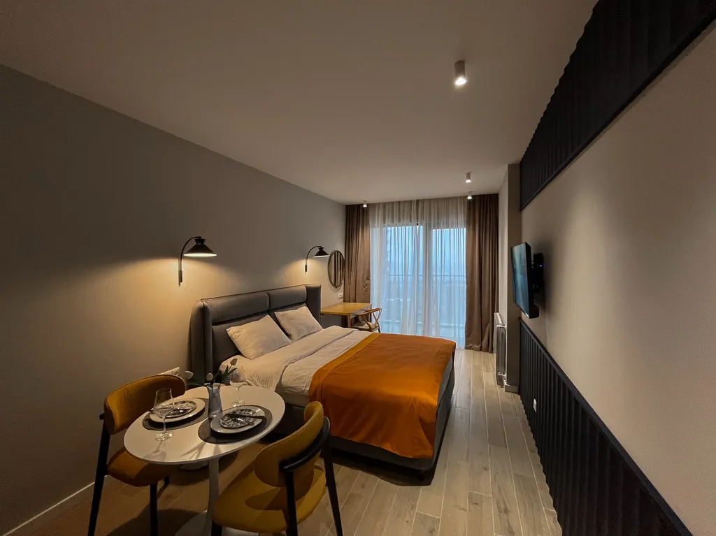 Квартира Квартира Cozy studio on 3 floor next white — Батуми