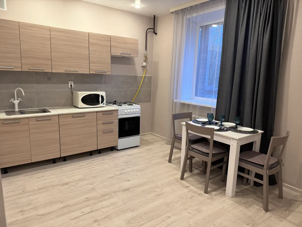 Квартира Квартира Студия с балконом для 4 гостей — Ярославль